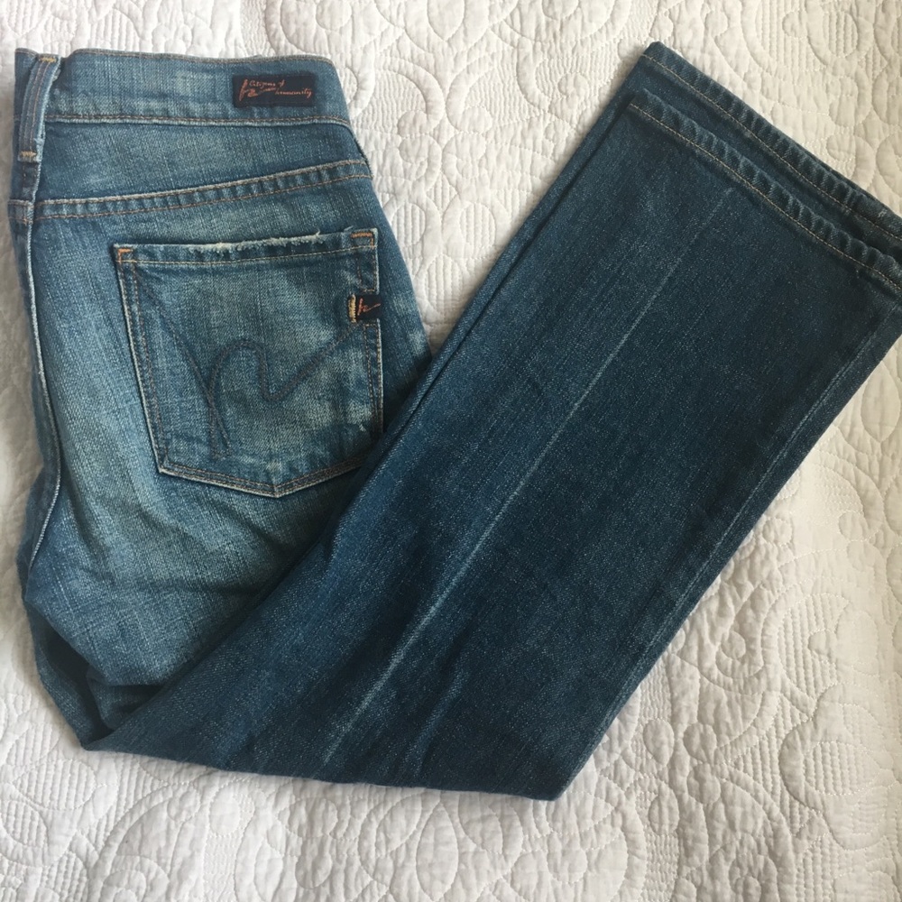 Citizens of Humanity Cropped Jean Size 26